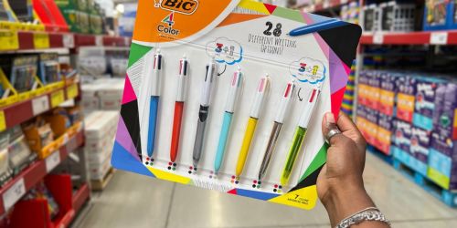 Sam’s Club School Supplies Instant Savings | $3 Off BIC Pens & Pencils + More!