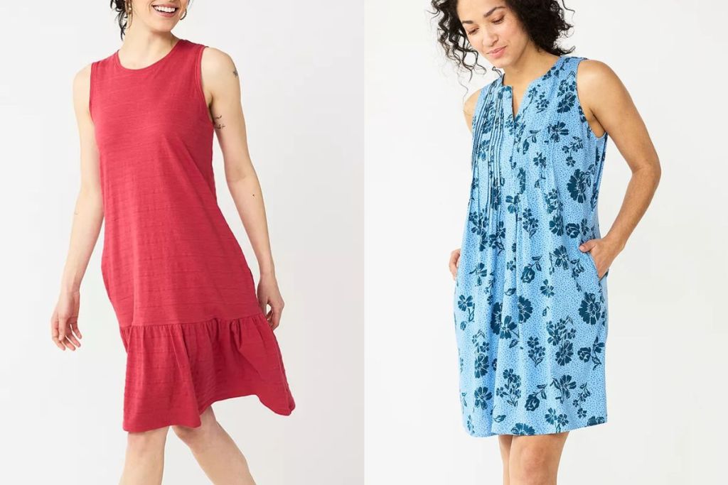Kohl's Womens Sonoma Sleeveless Dresses
