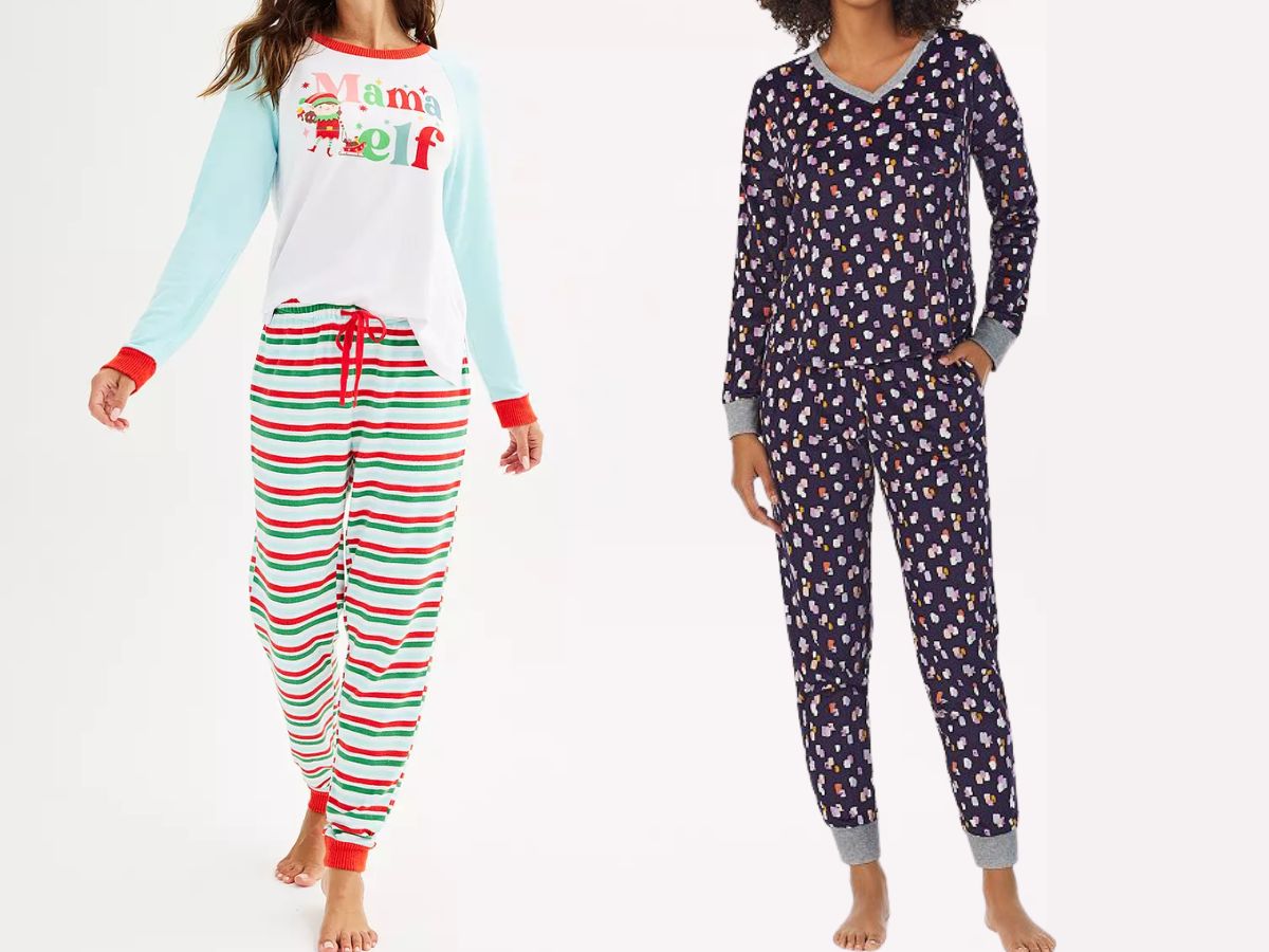 Kohls cuddl discount duds women's pajamas