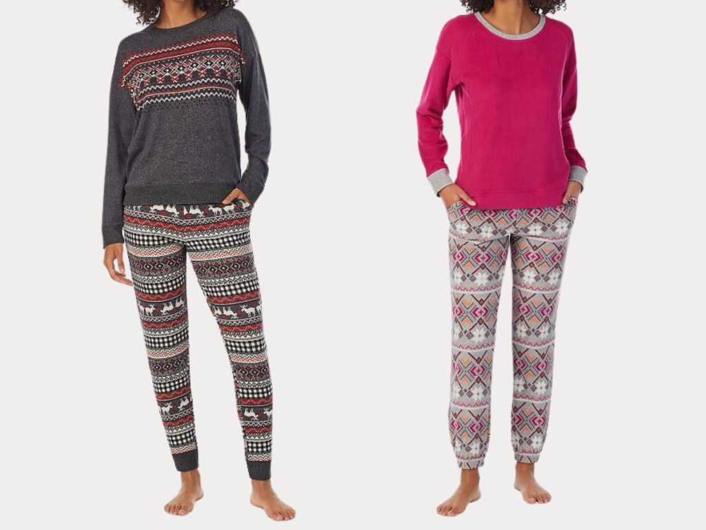 Up to 75% Off Cuddl Duds Women's Pajamas on Kohls.com, Mama Elf Set ONLY  $12.48!