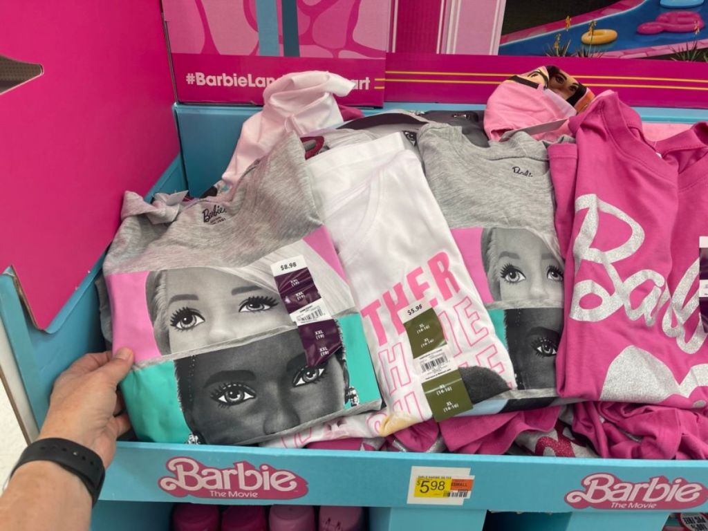 Barbie T-shirts, Pajama's and Jackets at Walmart 