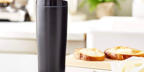 Amazon Basics Tumbler 2-Pack Only $13.79 (Just $6.89 Per Cup) | Keeps Drinks Hot for Hours