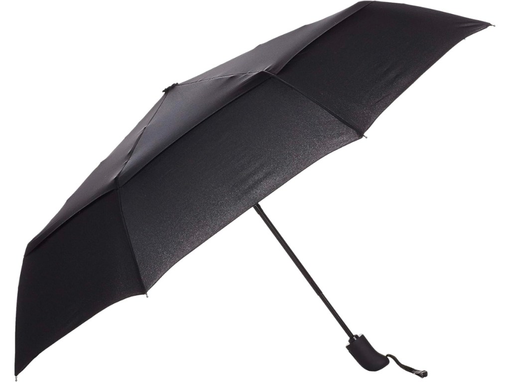 amazon basics compact umbrella in black