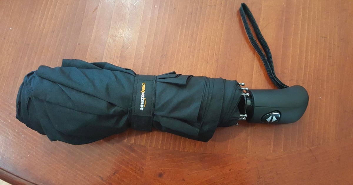 Amazon Basics Compact Umbrella ONLY $8 (Regularly $18) | Hip2Save