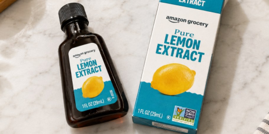 Amazon Grocery Pure Lemon Extract Only $1.24 Shipped