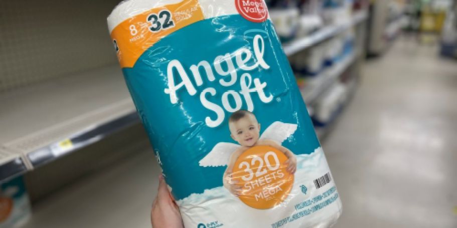 Angel Soft Toilet Paper 8-Count Mega Rolls Only $5.99 Shipped on Amazon