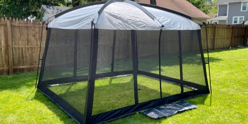 Portable Screened 11′ x 9′ Tent Just $129.99 Shipped | Simple Shade & Bug Protection