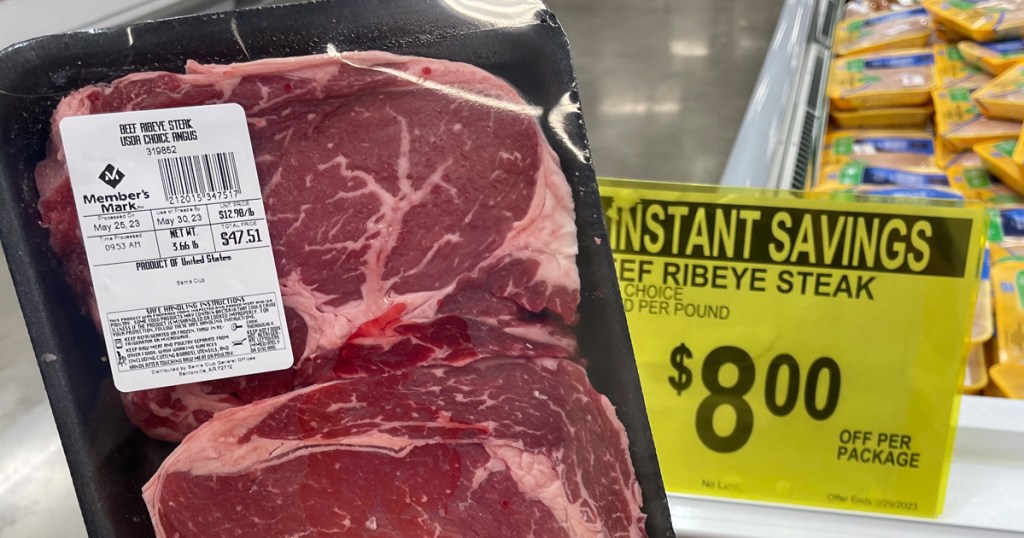 Beef Ribeye Steak Pack