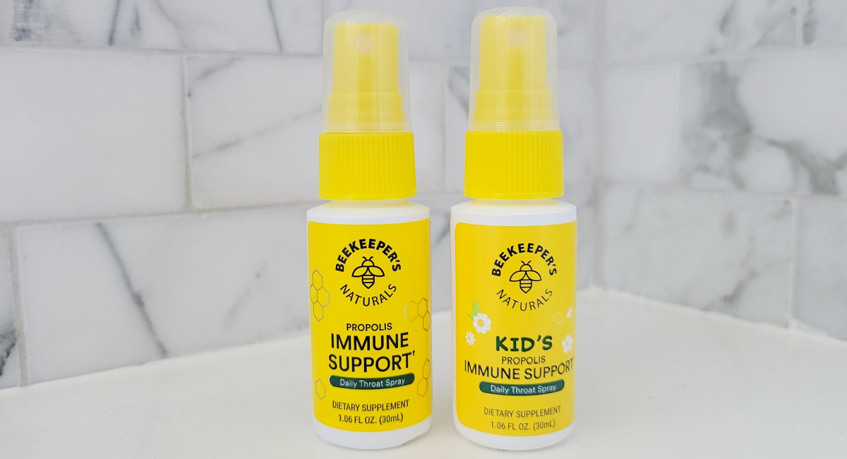 Beekeeper's Naturals Throat Sprays in immune support and kids