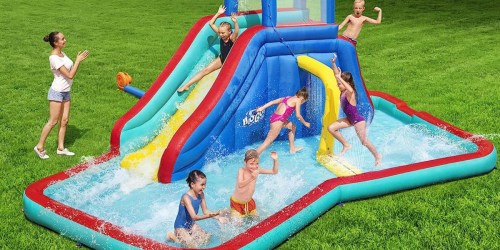 Bestway Waterfall Waves Kids Inflatable Water Park Only $274.99 Shipped on Amazon for Prime Day