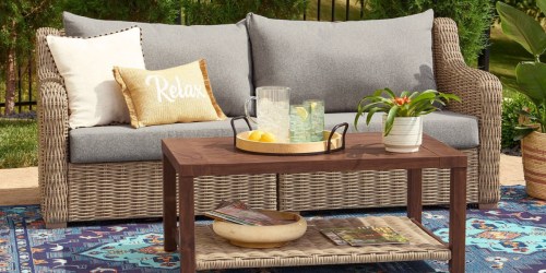 This Walmart Wicker Patio Furniture Costs Thousands Less Than Designer Brands & Comes With Covers!