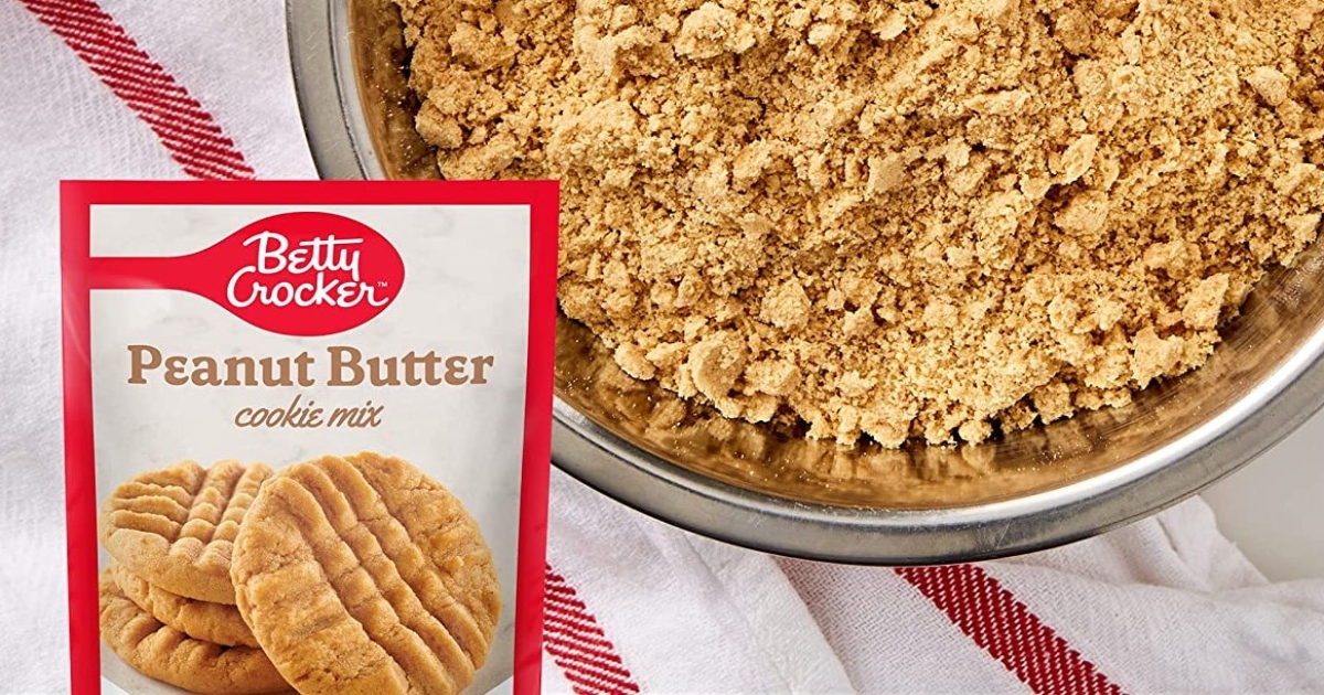 Extra 20% Off Betty Crocker Baking Mix on Amazon | Peanut Butter Cookie Mix Only $1.59 Shipped