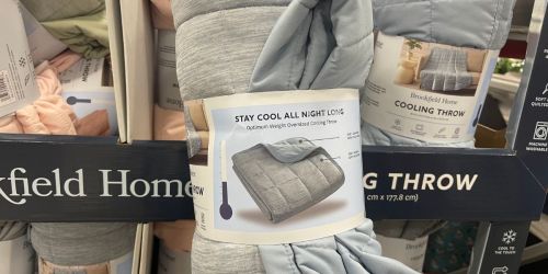 Brookfield Home Cooling Blankets Just $14.98 at Sam’s Club | Great Gift for Mom