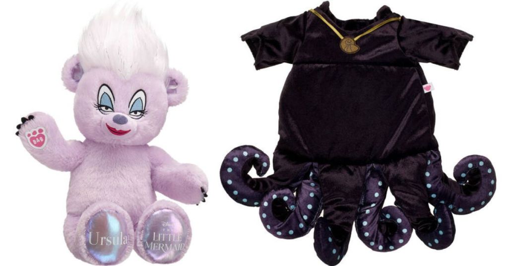 The Build-A-Bear Disney Little Mermaid Collection is Now Available ...