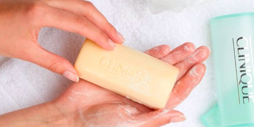 Clinique Travel-Size Mild Facial Soaps 3-Pack Only $11 Shipped (Reg. $22)