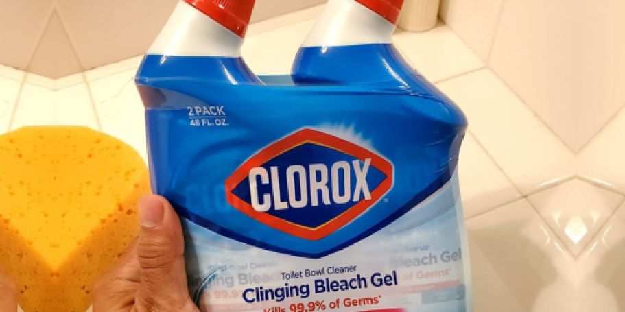Clorox Toilet Bowl Cleaner 2-Pack Only $3.33 Shipped on Amazon