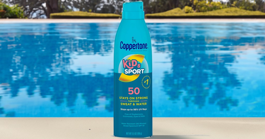 Coppertone Kids Sport Sunscreen Spray 