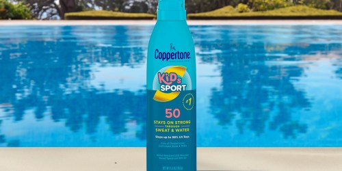 Coppertone Kids Sport SPF 50 Sunscreen Spray Only $5.15 Each After CVS Rewards