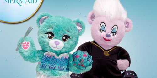 The Build-A-Bear Disney Little Mermaid Collection is Now Available!