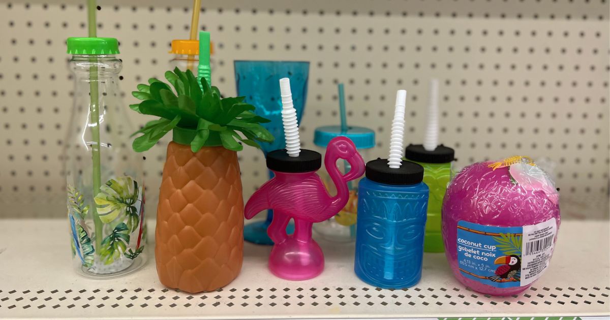 Dollar Tree Sippers Only $1.25 | Available in Tons of Cute Designs