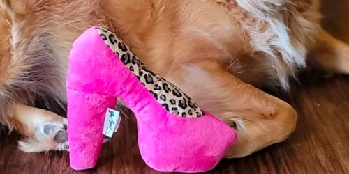 Doggy Parton Plush High Heel Dog Toy Only $6.38 on Amazon + More