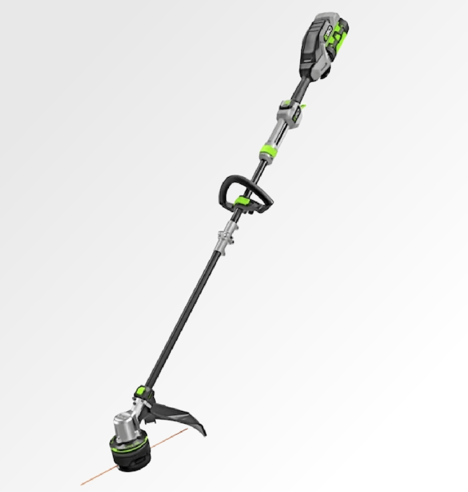 An ego powerload weed trimmer from Lowe's spring sale 2024 which is available on the SpringFEST deals page