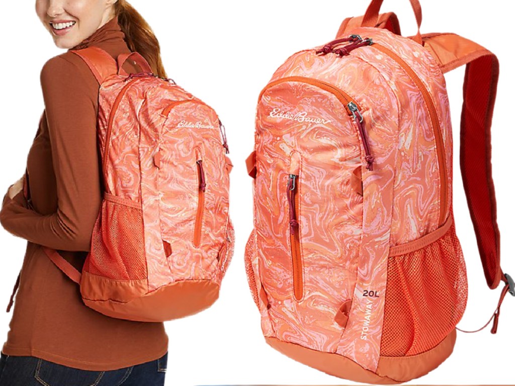 Stock images of Eddie Bauer backpack