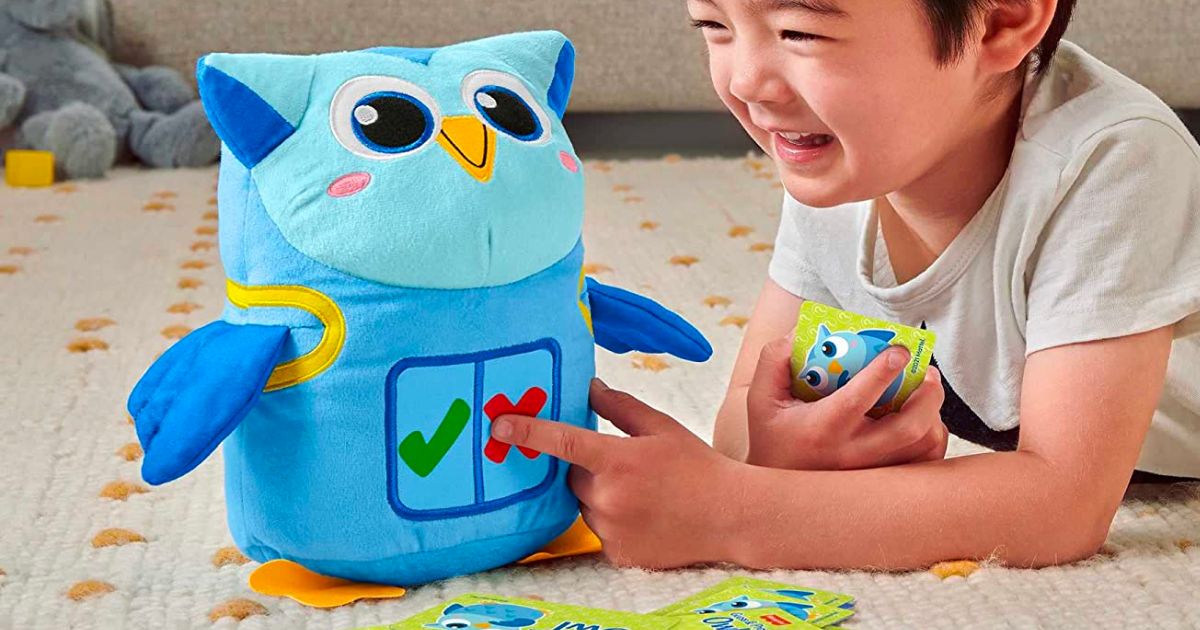 FisherPrice Interactive Owl Plush Only 8.63 on Amazon (Regularly 12