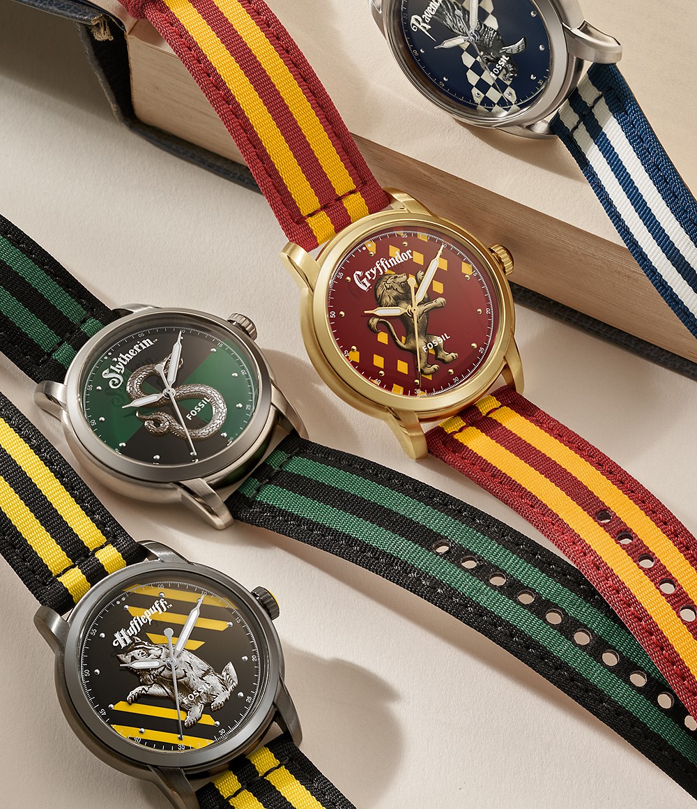 Four Fossil Harry Potter watches