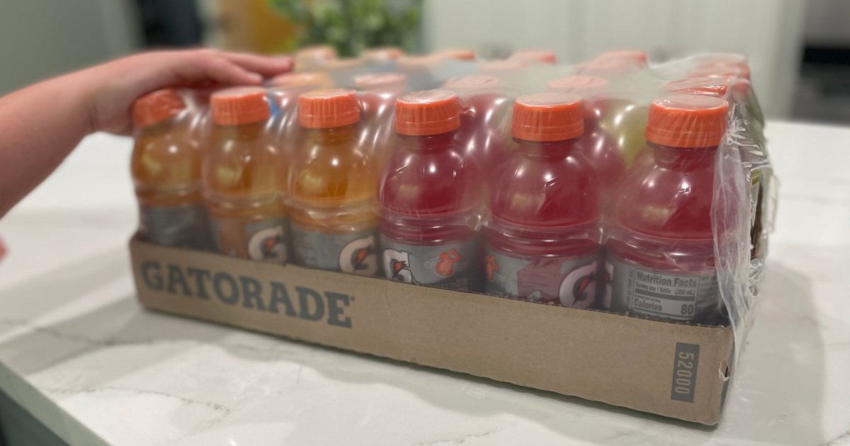 Gatorade Thirst Quencher Variety Pack 24-Count Only $12 Shipped on Amazon (50¢ Each)