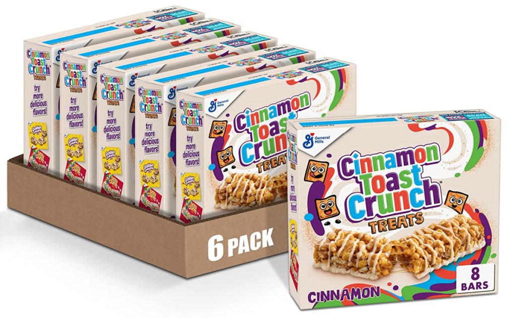 General Mills Cinnamon Toast Crunch Breakfast Cereal Treat Bars 48 count