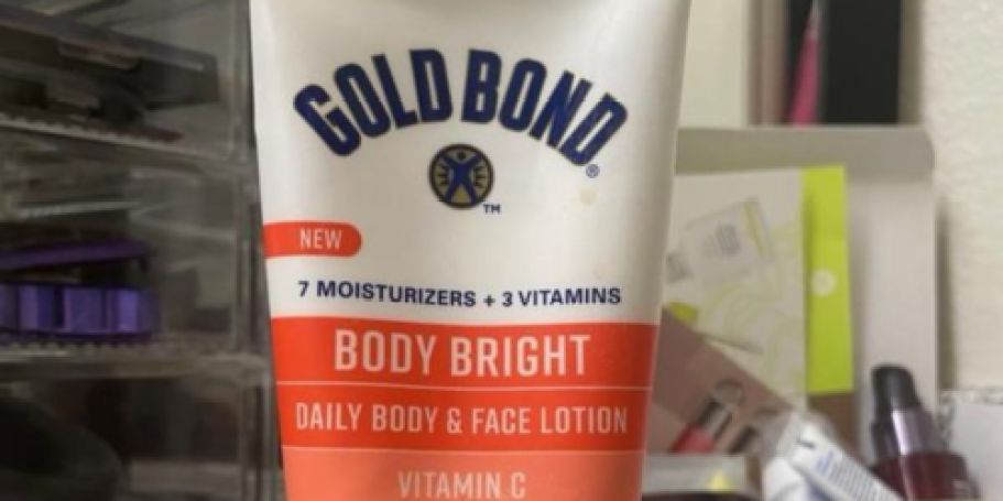 Gold Bond Vitamin C Lotion Just $2.50 on Amazon (Regularly $12)