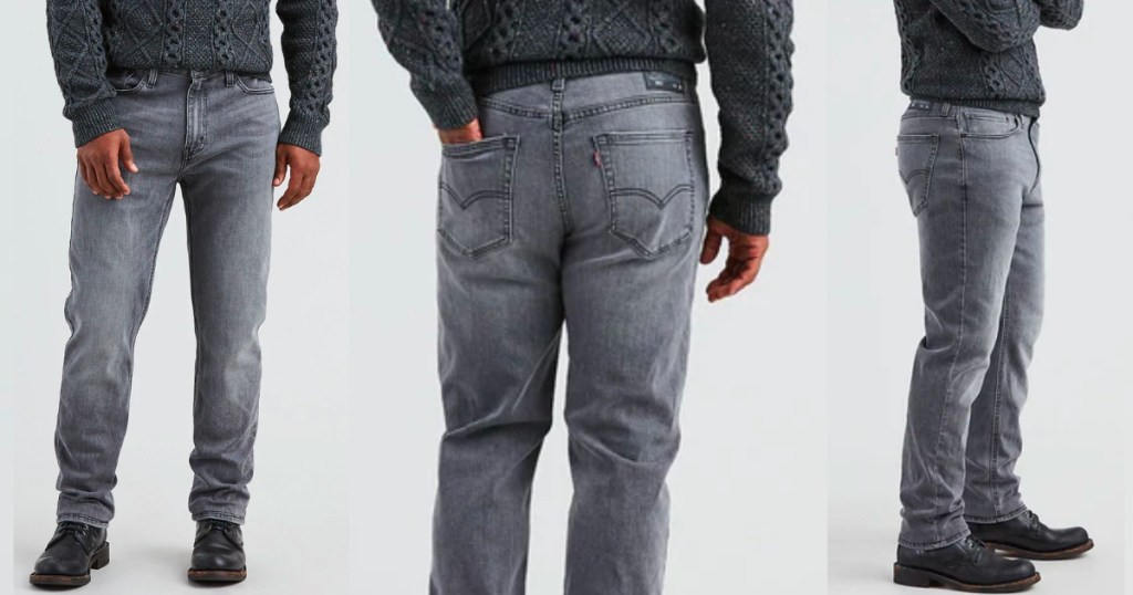 Men's Levi's 541 Athletic Fit Jeans in Grey Asphalt