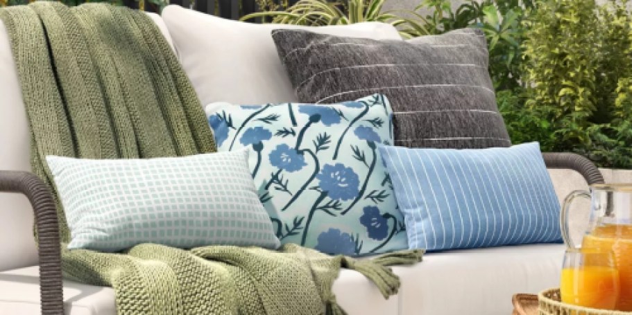 50% Off Target Outdoor Decor | $5 Throw Pillows + Much More!