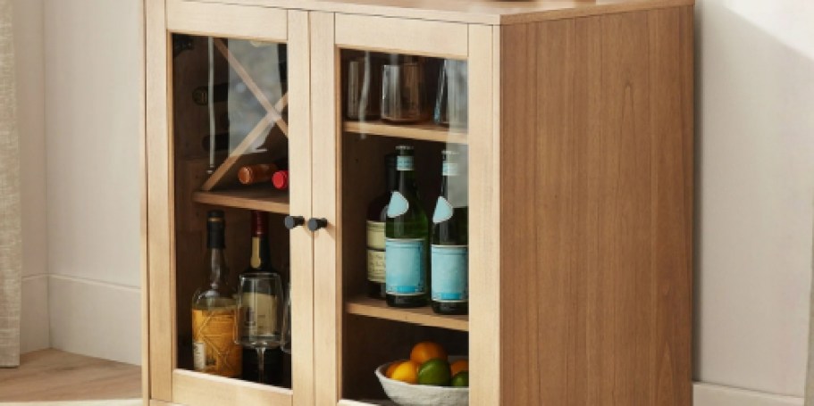 Better Homes & Gardens Bar Cabinet ONLY $68.98 Shipped on Walmart.com (Reg. $169)