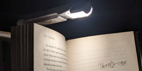 LED Rechargeable Clip-On Book Light Just $4.99 on Amazon | Lowest Price Ever!