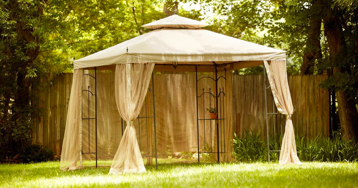 Outdoor Gazebo w/ Mosquito Netting Only $119.70 Shipped on HomeDepot.com (Regularly $309)
