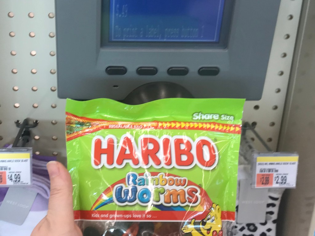 Haribo Rainbow Worms Gummies
