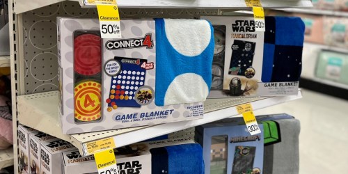 Hasbro Game Blankets Possibly Only $14.99 at Target (Regularly $30)
