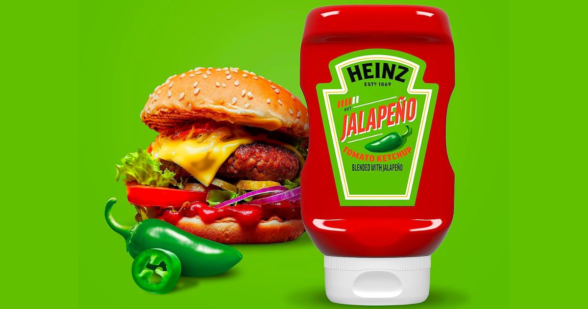 Heinzs jalopeno ketchup
