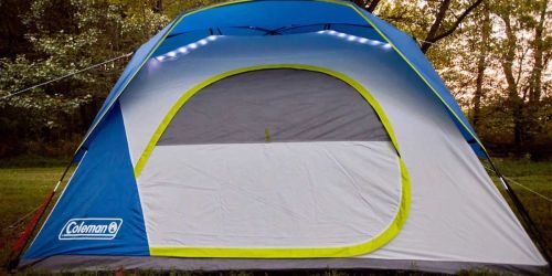Coleman 6-Person Skydome Tent w/ LED Lighting Only $69.99 on Costco.com (Reg. $150)