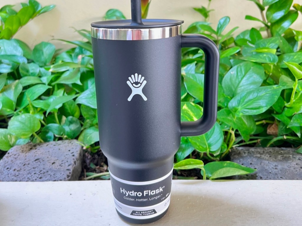 Hydro Flask All Around 40oz Travel Tumbler in Black 