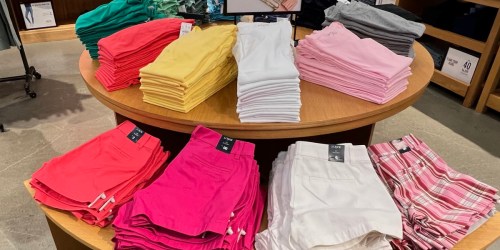*HOT* Up to 85% Off J. Crew Factory Clearance | $2.49 Tees, $9.99 Shorts & Swimwear + More!