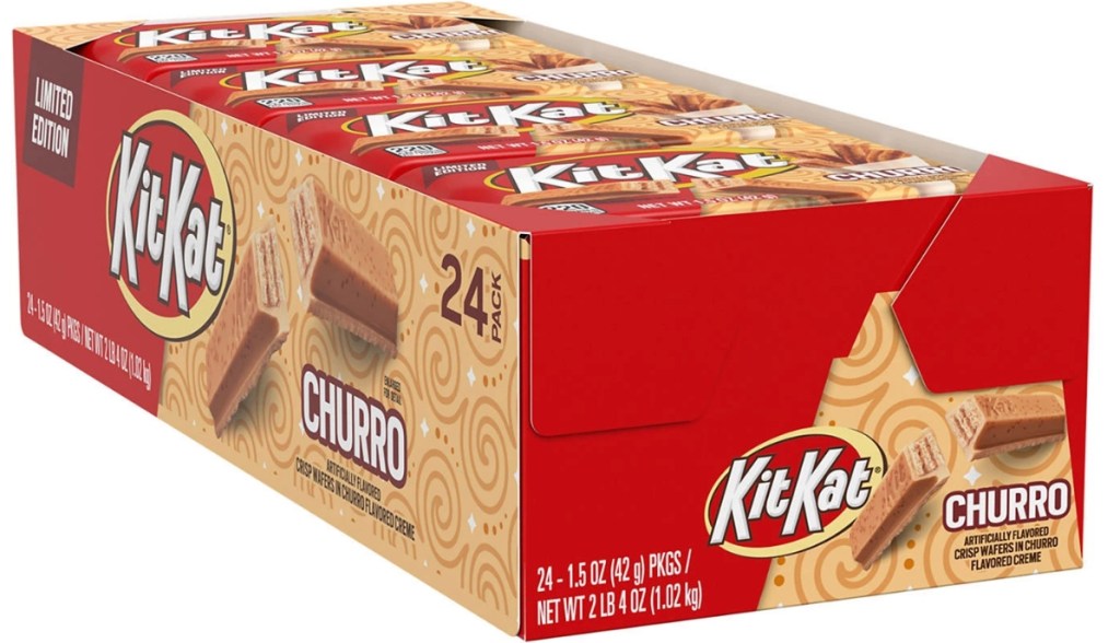 Box of Kit Kat churro bars