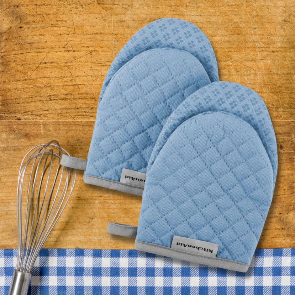 KitchenAid Asteroid Oven Mitt Blue Velvet