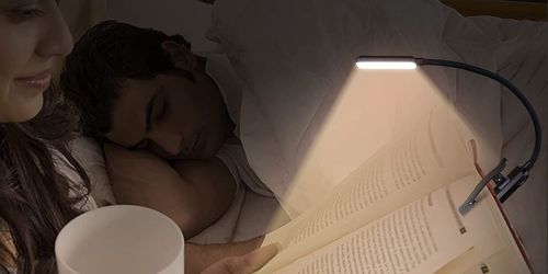 LED Rechargeable Book Light Just $8.79 on Amazon | Over 14,600 5-Star Ratings