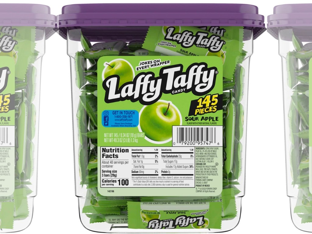 Laffy Taffy Assorted Flavors 145Count Box Only 10 Shipped on Amazon