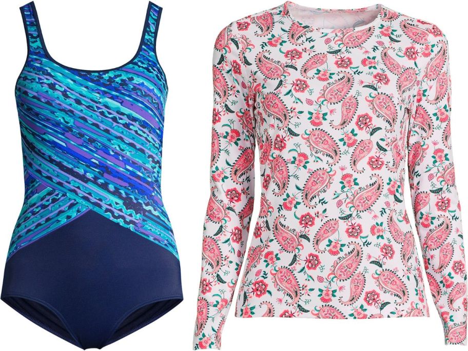 Lands-End-Swimwear-3 حار!  ملابس سباحة Lands' End بسعر يبدأ من 2.43 دولارًا أمريكيًا (16 دولارًا أمريكيًا)