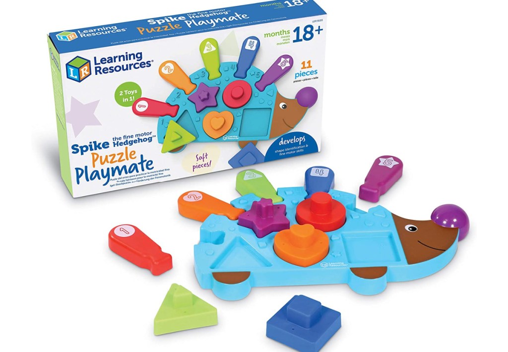 Learning Resources Spike the Fine Motor Hedgehog Puzzle Playmate