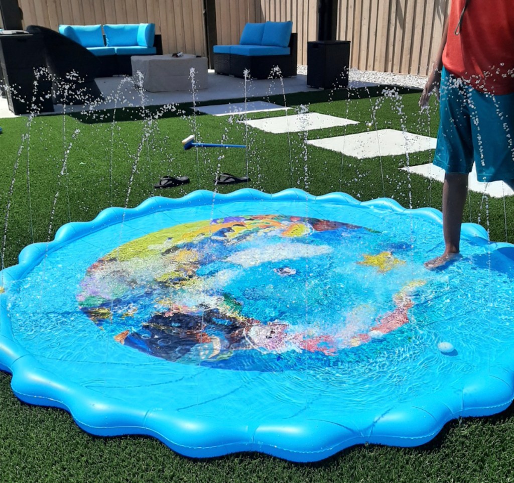 140 Splash Pads and Pools ideas  splash pad, backyard, backyard